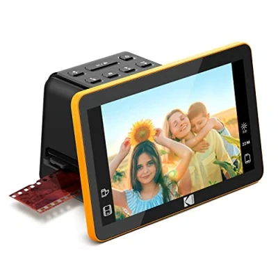 Afbeelding van KODAK Slide n Scan Max 7&quot;Digitale Film Scanner Groot 7&quot; LCD scherm converteert Kleurnegatieven in 22MP HD &amp; b JPEG RODFS70