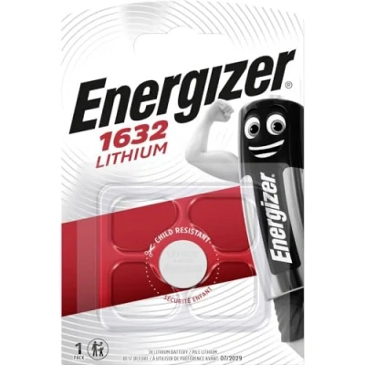 Image de Pile bouton Lithium CR 1632 Energizer