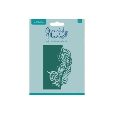 Afbeelding van CC Graceful Plumes Snijmal Edge’able Lucky Feathers