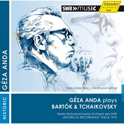 Afbeelding van Radio Sinfonieorchester Stuttgart Des SWR Géza Anda Plays Bartok And Tchaikovsky (CD)