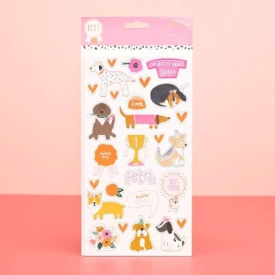 Afbeelding van Violet Studio Best In Show Chipboard Stickers Characters