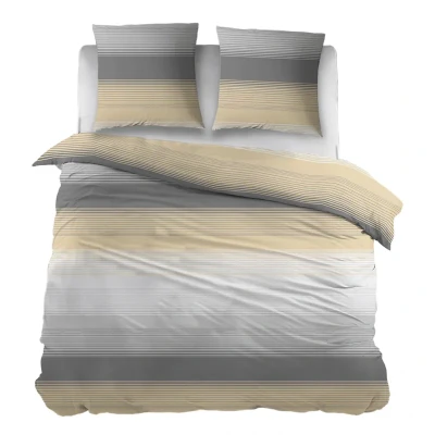 Afbeelding van Snoozing Poires Dekbedovertrek Eenpersoons 140x200/220 cm Geel