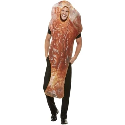 Afbeelding van Smiffys Christmas Turkey Leg Kostuum Bruin