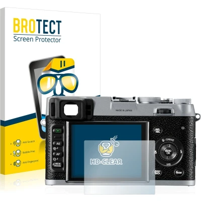 Afbeelding van BROTECT Screenprotector voor Fujifilm FinePix X100 Folie Beschermfolie transparant (2 Stuks)