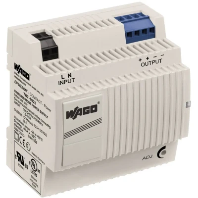 Afbeelding van WAGO EPSITRON® COMPACT POWER 787 1021 DIN rail netvoeding 12 V/DC 6.5 A 78 W Aantal uitgangen: 1 x Inhoud: stuk(s)