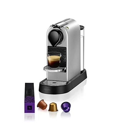 Image de Machine à café capsules Krups Nespresso Citiz YY4118FD 1260 W Argent