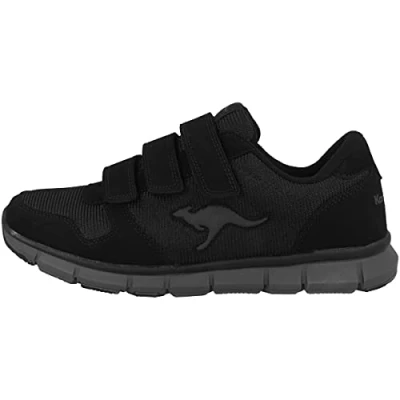 Afbeelding van KangaROOS K bluerun 701 B Damessneakers, Zwart Donkergrijs 0522