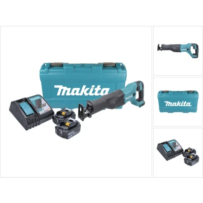 Afbeelding van Makita DJR 186 RFK accu reciprozaag 18 V + 2x 3.0 Ah lader koffer
