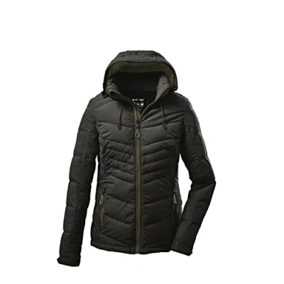 Afbeelding van Killtec Kow 149 Wmn Qltd Jckt gewatteerde jas met afritsbare capuchon