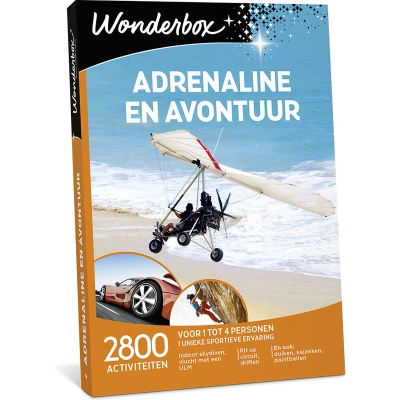 Afbeelding van Wonderbox cadeaubon Adrenaline en avontuur