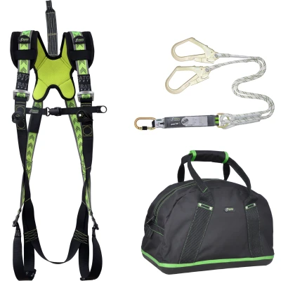 Afbeelding van Kratos Valbeveiliging Harnas Complete Set Standaard 2x Haak S L