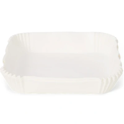 Afbeelding van Patisse Air Fryer Bakpapier, 50 stuks vierkante airfryer wegwerppapier voedselveilig perkament papier accessoires voor bakken braden koken (20 cm)