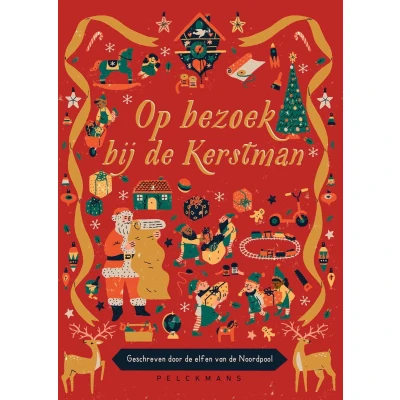 Afbeelding van Op bezoek bij de Kerstman