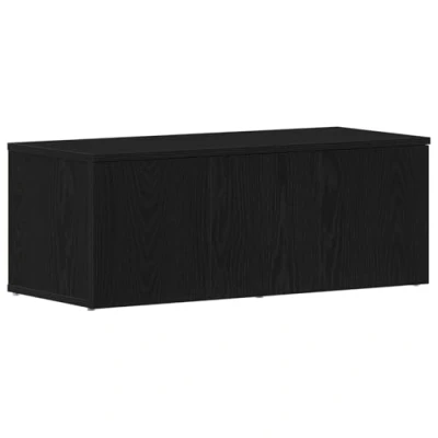 Afbeelding van vidaXL TV Meubel Zwart Eiken Hout Medium Rechthoekig