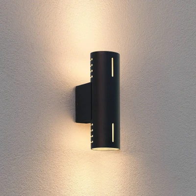 Afbeelding van Konstsmide Cuneo Buiten Wandlamp 8 X 12,5 25 Cm IP54 Zwart