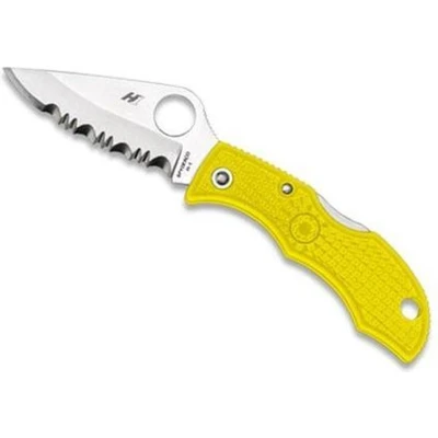 Afbeelding van Spyderco Zakmes Ladybug 3 Lightweight Salt Yellow H 1 SE