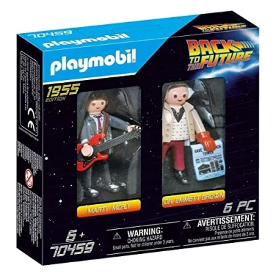 Afbeelding van PLAYMOBIL Back To The Future DuoPack Marty McFly &amp; Dr. Emmet Brown 70459