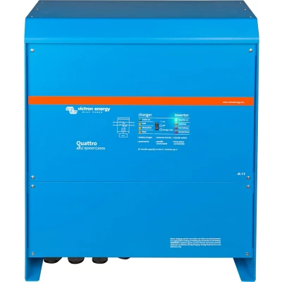 Afbeelding van Victron Energy Quattro 48/15000/200 100/100 230V VE.Bus Omvormer 15000 VA 48 V/DC 230 V/AC