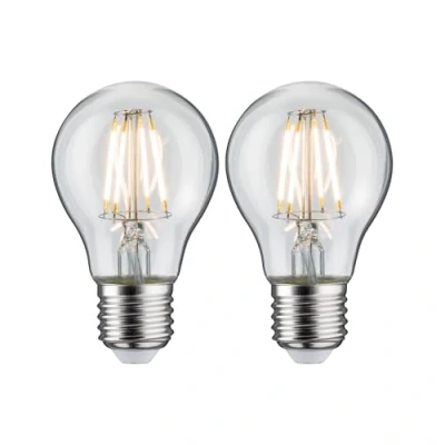 Afbeelding van Paulmann 28856 LED lamp Energielabel F (A G) E27 5 W Warmwit (Ø x h) 60 mm 108 2 stuk(s)