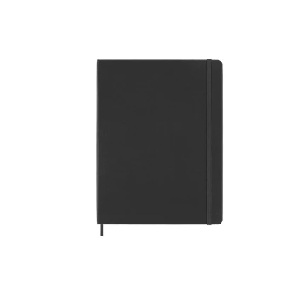Afbeelding van Notitieboek Moleskine XL 190x250mm blanco hard cover zwart