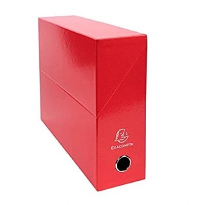 Afbeelding van Exacompta &quot;iderama Rugopbergdoos, 90 mm, rood (5 stuks)