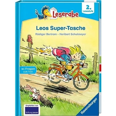 Afbeelding van Leos Super Tasche lesen lernen mit dem Leserabe Erstlesebuch Kinderbuch ab 7 Jahre 2. Klasse (Leserabe Klasse)