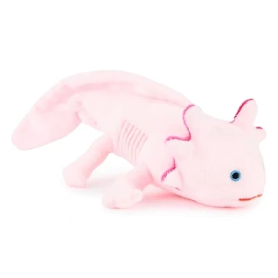Afbeelding van Zappi Co Axolotl Pluche speelgoed, 100% gerecycled (22 cm lang), zachte en knuffelige dieren, milieuvriendelijke collectie voor pasgeborenen, eerste kinderen