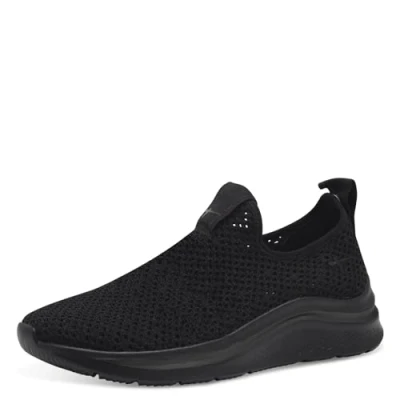 Afbeelding van TAMARIS Comfort Comfortabele damessneakers, zwart, 38 EU, zwart., EU