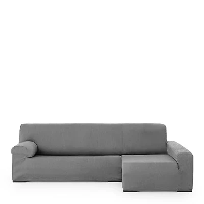 Afbeelding van Hoes voor chaise longue met lange armleuning rechts Eysa ULISES Grijs 170 x 110 310 cm