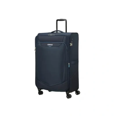Afbeelding van American Tourister Summerride Spinner L Exp navy Zachte koffer