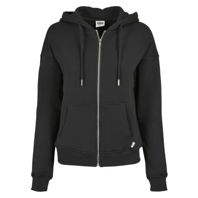 Afbeelding van Urban Classics Sweater met rits, Dames, Maat: XXL, Schwarz