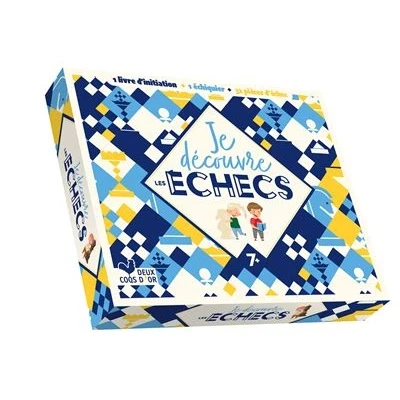 Image de Je découvre les échecs coffret avec plateau de jeu et méthode d&#039;apprentissage