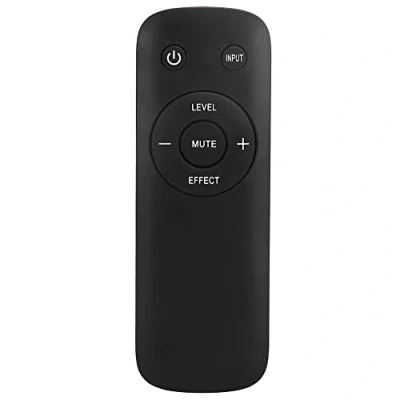 Afbeelding van Vervangende afstandsbediening compatibel met Logitech Z906 5.1 Home Cinema Subwoofer, universele afstandsbediening, eenvoudig te bedienen, zwart
