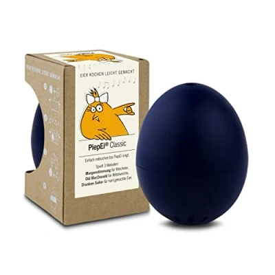Afbeelding van piepei Classic Zangeiertimer om te koken eierkoker voor 3 hardheidsgraden met melodieën grappig keukenei Eggtimer muziek Brainstream