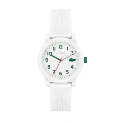 Afbeelding van Lacoste Watch Unisex Horloge voor kinderen, Maat: One Size, White
