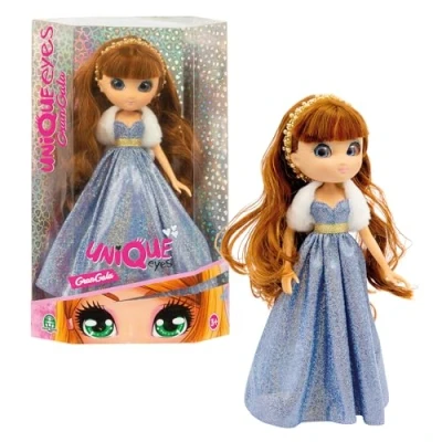 Afbeelding van UNIQUE EYES Gran Galà Sophia in elegante jurk voor een gala avond, met hoofdband die armband jou verandert, meisjes vanaf 3 jaar, MYM16300, Giochi Preziosi