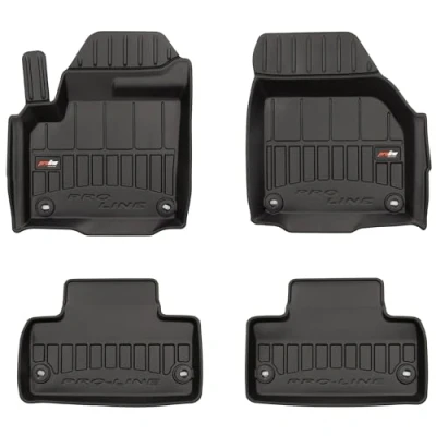 Afbeelding van M MOTOS Rubberen vloermat voor Land Rover Range Evoque I 2011 2018, verbeter je reiscomfort met de zwarte 3D antislip mat auto, alle weersomstandigheden, bescherming