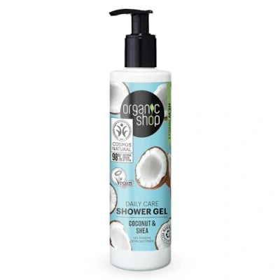 Afbeelding van Organic Shop Daily Care Kokos &amp; Shea Douchegel, 280 ml