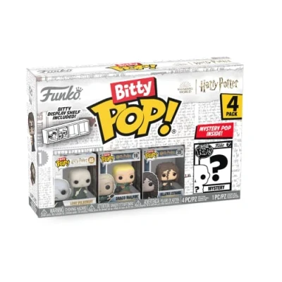 Afbeelding van Funko Pop! Harry Potter 4 Pack Serie 4: Lord Voldemort 85 Draco Malfoy 19 Bellatrix Lestange 35 + Mystery