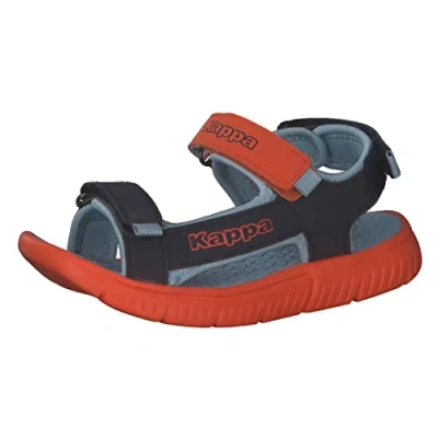 Afbeelding van Kappa Outdoorsandalen voor kinderen, Maat: 34, Orange/navy Textiel/ synthetisch