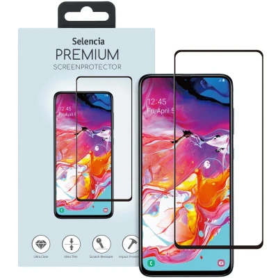 Afbeelding van Selencia Screenprotector Geschikt voor Samsung Galaxy A71 Tempered Glass Gehard Glas Premium
