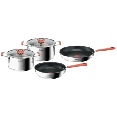 Image de Batterie de cuisine Tefal Optispace 6 pieces G720S604 Argent