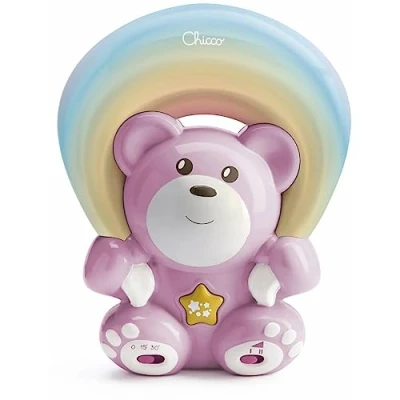 Afbeelding van Chicco Rainbow Bear Roze Babyprojector C104741