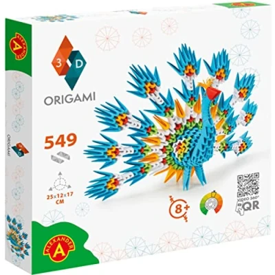 Afbeelding van Origami 3D Peacock 549 stukjes