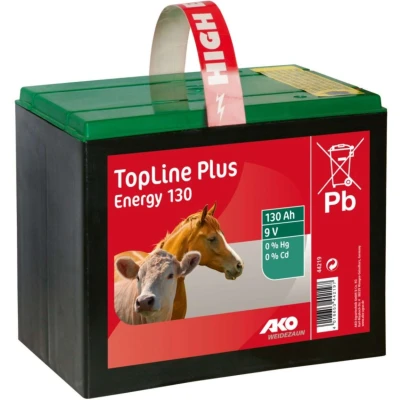 Afbeelding van Ako Afrasterbatterij TopLine Plus 9V 130Ah