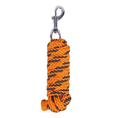 Afbeelding van QHP Halstertouw Color Oranje 2m