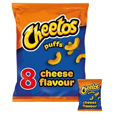 Afbeelding van Cheetos Kaasbuffels, 8 verpakkingen snacks, x 13 g