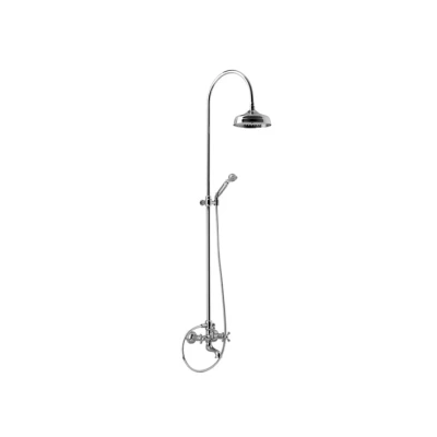 Afbeelding van Huber Croisette Douchecombinatie 21cm Chroom Goud AC90415174