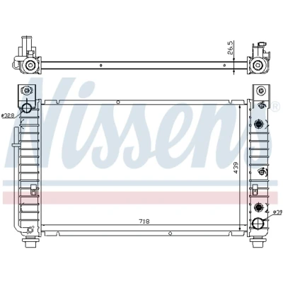 Afbeelding van Nissens Radiateur 69092