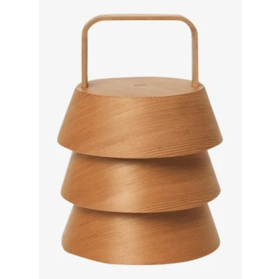 Afbeelding van ferm LIVING Luver Portable Taffellamp Natural